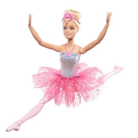 BARBIE Dreamtopia lelle - balerīna ar gaismiņām, HLC25 HLC25