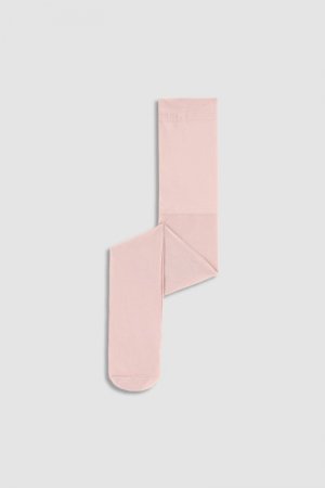 COCCODRILLO zeķubikses TIGHT MICROFIBRE PLAIN, powder pink, WC3380302TMP-033 WC3380302TMP-033-140