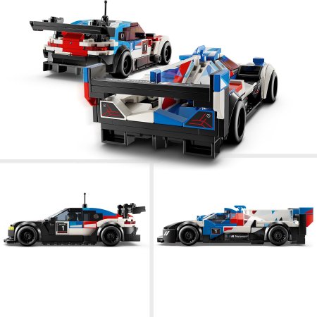 76922 LEGO® Speed Champions BMW M4 GT3 & BMW M Hybrid V8 sacīkšu auto 