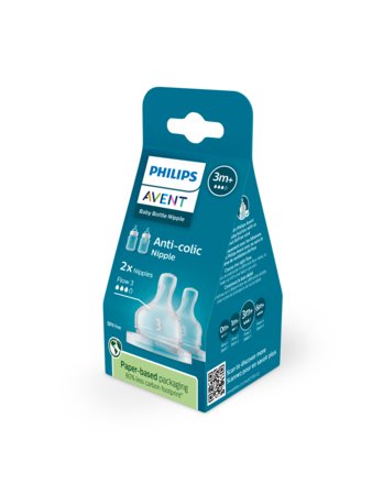 PHILIPS AVENT knupis Classic, vidējs , 2gb., SCY763/02 SCY763/02