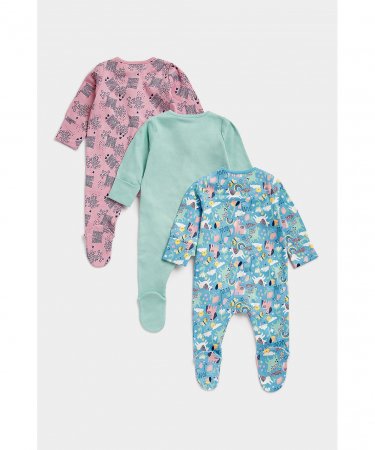 MOTHERCARE zīdaiņu kombinezons, 3 gab., EB756 624676