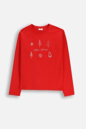 COCCODRILLO t-krekls, sarkani, ZC5143104MER-009-092, 92 cm 