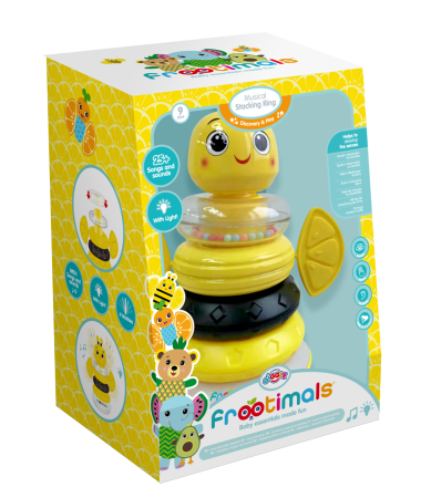 FROOTIMALS kraušanas piramīda Lemonbee, FT00023 