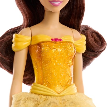 DISNEY PRINCESS lelle  - Belle no Beauty and the Beast, Skaistule un briesmonis, HLW11 HLW11