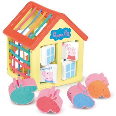 TOOMIES šķirošanas spēle Peppas Activity House, E73528 