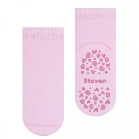 STEVEN Zeķes ABS Pink 164-005 20-22 164-005