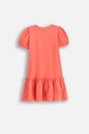 COCCODRILLO kleita ar īsām piedurknēm NOSTALGIC MEADOW GIRL KIDS, rozā, WC5129201NGK-025-122, 122 cm 