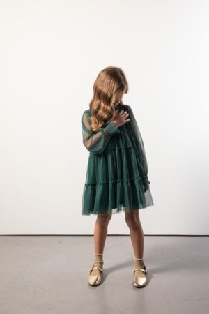 COCCODRILLO kleita, zaļa, ZC5128105EJG-011-152, 152 cm 