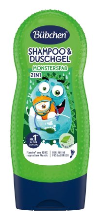 BUBCHEN šampūns un dušas želeja "Happy monsters" 2in1, 230ml, TM06 