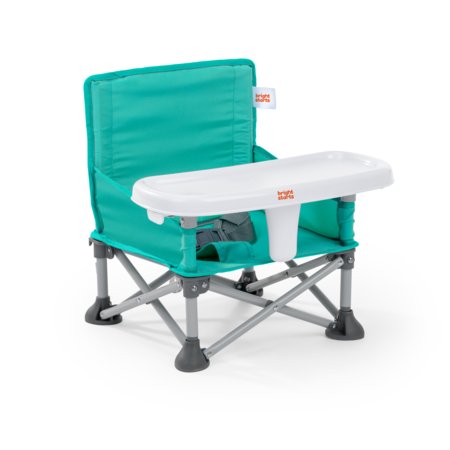 BRIGHT STARTS barošanas krēsls - būsteris POP 'N SIT, TEAL, 17200 