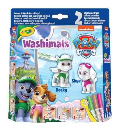 CRAYOLA radošais komplekts Washimals Paw Patrol, 2 gab., sortiments, 74-0287 