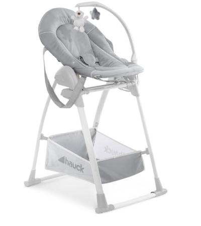HAUCK barošanas krēsls 3in1 SIT N RELAX, Stretch grey, 665503 