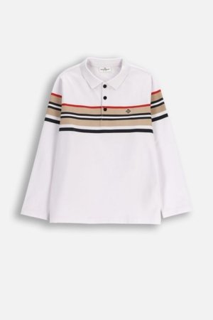 COCCODRILLO marškinėliai, balti, ZC5143502EJB-001-110, 110 cm 