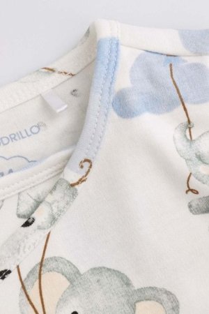 COCCODRILLO krekls ar garām piedurknēm UNDERWEAR SPECIAL BOY, krēmveida, WC5412601USB-003-074, 74 