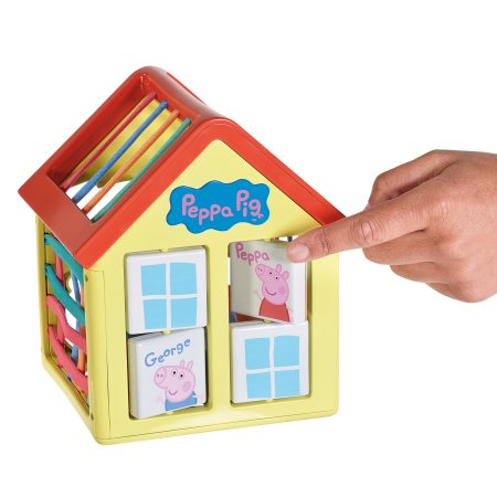 TOOMIES šķirošanas spēle Peppas Activity House, E73528 