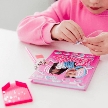 TOTUM BARBIE radošais dienasgrāmata Diamond Paint Diary, 501218 