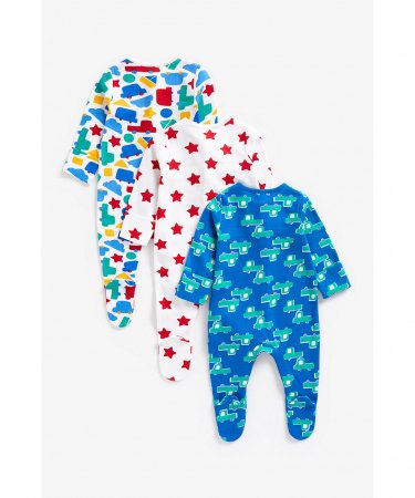 MOTHERCARE zīdaiņu kombinezons, 3 gab., BB410 569017