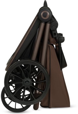 LIONELO universāls ratiņi MIKA PLUS 2IN1, Mocha mousse 