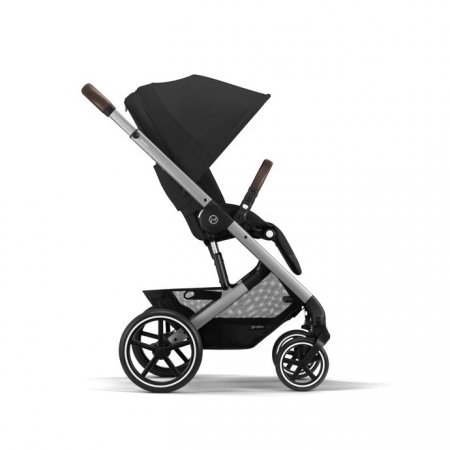 CYBEX ratiņi BALIOS S LUX, moon black, 522002533 