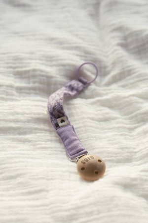 BIBS knupīša klips, gaiši violets 5713795238620