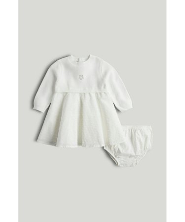 MOTHERCARE kleitiņa ar garām piedurknēm un biksītes, AV50101 74 cm 