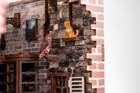 REVELL modelis Diagon Alley - Harry Potter: Tiny Adventures Ar rokām darinātas miniatūras, 00530 