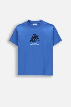 COCCODRILLO t-krekls ar īsam piedurknēm, zili, WC6143202RBJ-032-134, 134 cm 