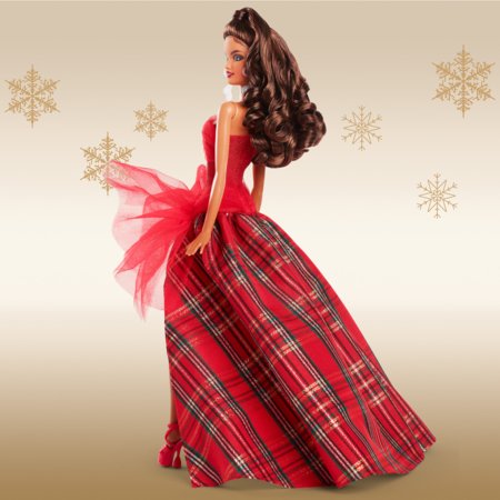 BARBIE kolekcijas lelle svētku brunete, HRM63 