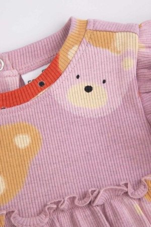 COCCODRILLO kleita, rozā, ZC5129601TGN-033-068, 68 cm 