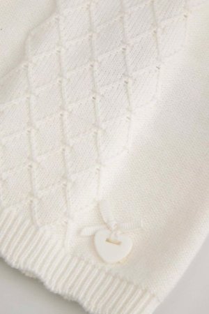 COCCODRILLO džemperis ar pogām ELEGANT BABY GIRL, krēmveida, WC5172203EBG-003-098, 98 cm 