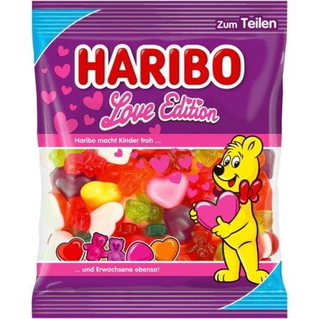 HARIBO želejkonfektes LOVE EDITION, 160 g., HARI0206 