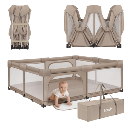 LIONELO manēža FLORENCE XL EASY FOLD, Beige sand, LO-FLORENCE XL EASY FOLD 