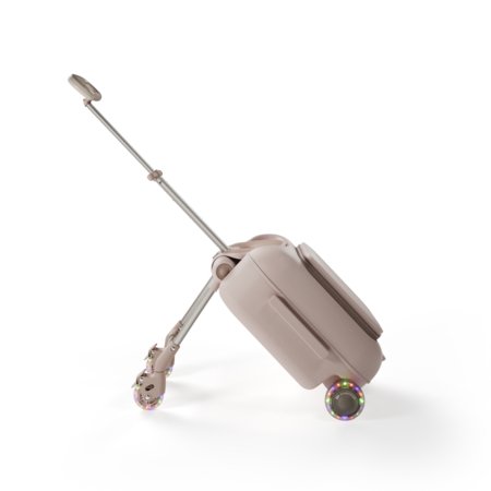 KINDERKRAFT bērnu koferis CABBY, rožzelts, KACABB00GLD0000 