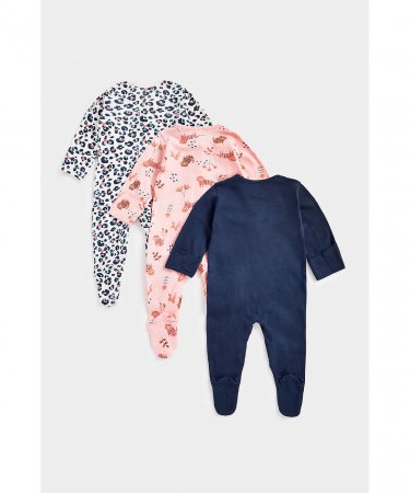 MOTHERCARE zīdaiņu kombinezons, 3 gab., CB353 595215