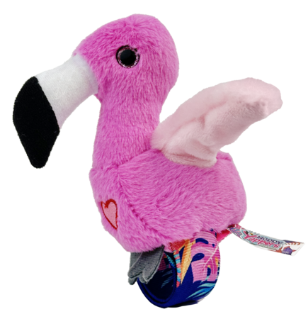 HAPPY YAPPERS interaktīvs plīša putns Flamingo, 9592 