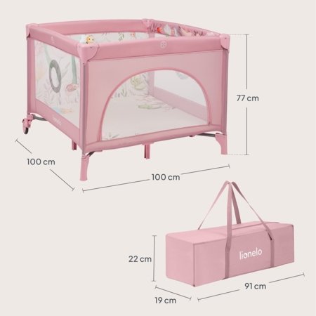 LIONELO manēža MILLE PLUS, Pink 