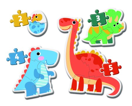 "CLEMENTONI puzle ""Dinozauri"", 20834" 20834