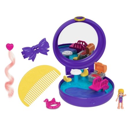 POLLY POCKET clip and comb matu komplekts, GVM22 GVM22