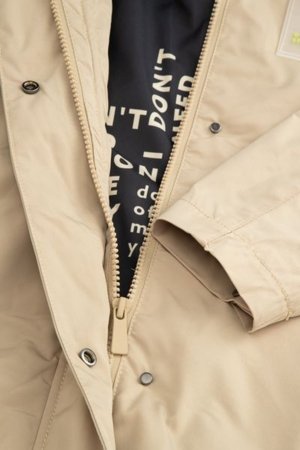 COCCODRILLO jaka OUTERWEAR GIRL JUNIOR, krēmveida, WC5152201OGJ-002-164, 164 cm 
