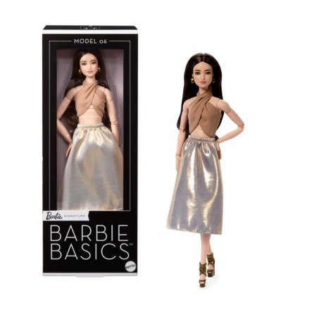 BARBIE Basics No06 lelle ar brūniem matiem, JJX25 