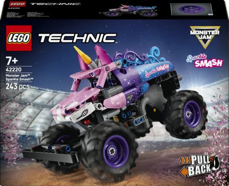 42220 LEGO® Technic Atvelkams Monster Jam™ Sparkle Smash™ 