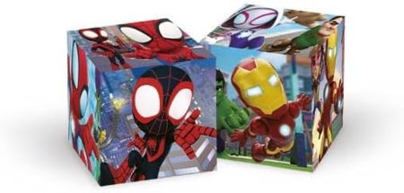 CLEMENTONI puzle Spidey and His Amazing Friends, 6 kubi, 40661 