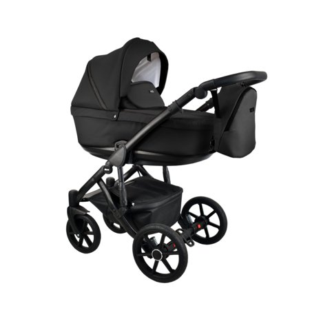 MILLI universālie ratiņi MOON 3in1, Black, 5903357317263(carseat) 