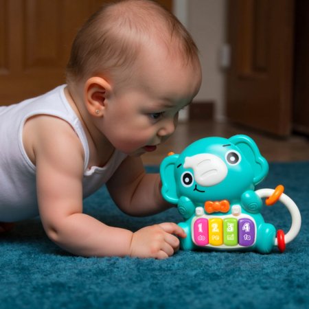 PLAYGRO muzikālā rotaļlieta - klavieres Elly's Melody Piano, 6389067 