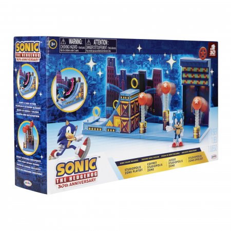 SONIC 2,5 collu rotaļu komplekts Studiopolis Zone, 406924-RF1 406924-RF1