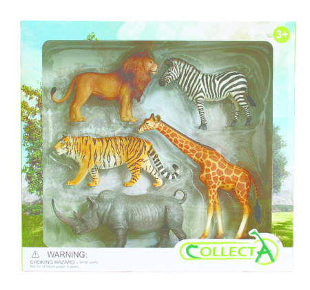 COLLECTA savvaļas dabas figūriņu komplekts, 5gab, 84108 