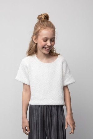 COCCODRILLO džemperis, krēmveida, ZC5172101EPG-003-164, 164 cm 