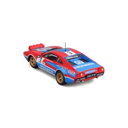 BBURAGO 1:43 Sacīkšu automašīnas modelis Ferrari 308 GTB 1982, 18-36304 