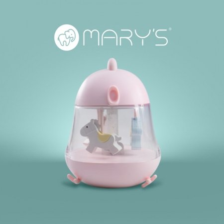 MARY'S mūzikas kaste-naktslampiņa, Pink, MW20775 