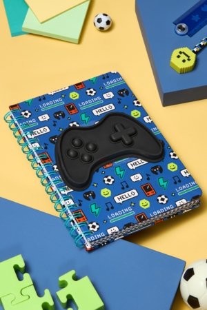 NEXT A5 blociņš ar līnijām 3D, AJ0814